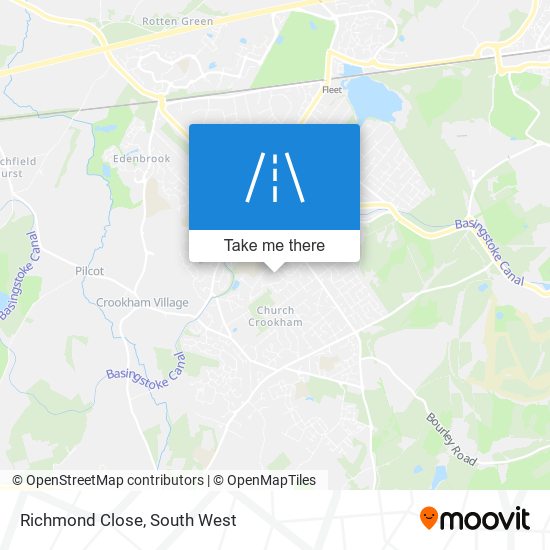 Richmond Close map