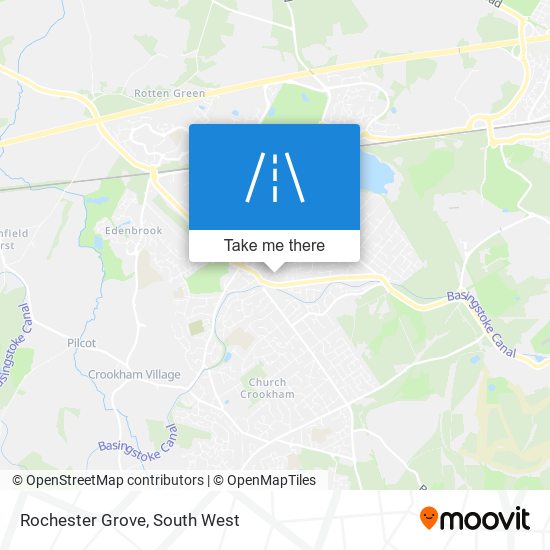 Rochester Grove map
