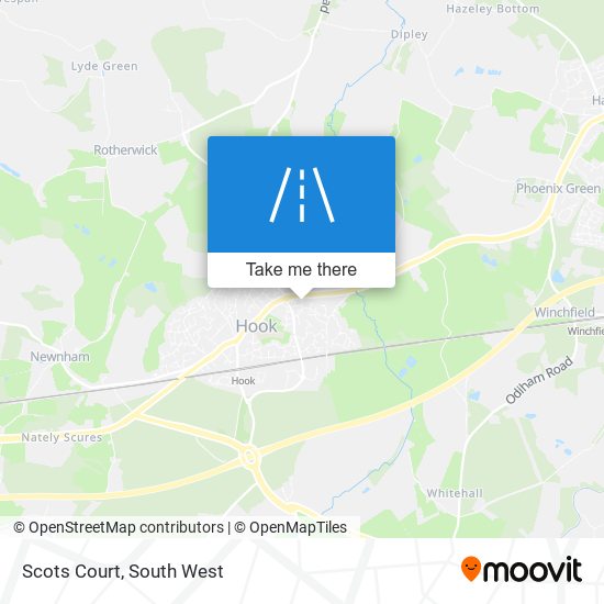 Scots Court map
