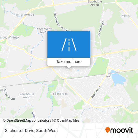 Silchester Drive map