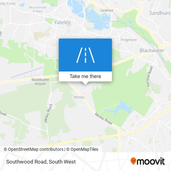 Southwood Road map