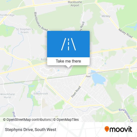 Stephyns Drive map