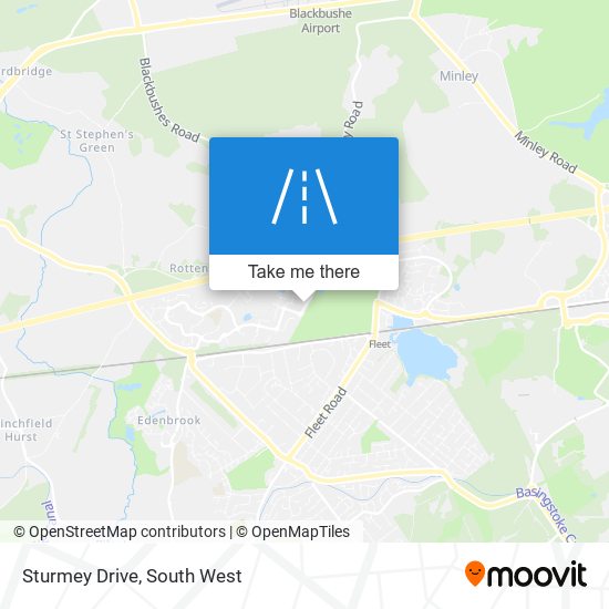 Sturmey Drive map