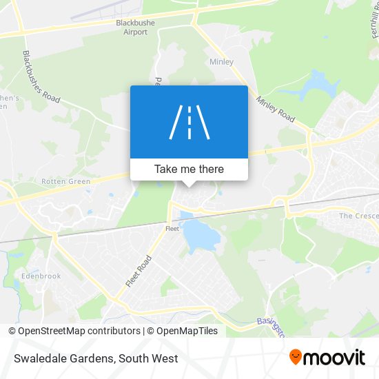 Swaledale Gardens map