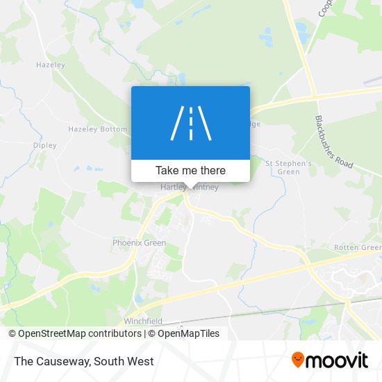 The Causeway map