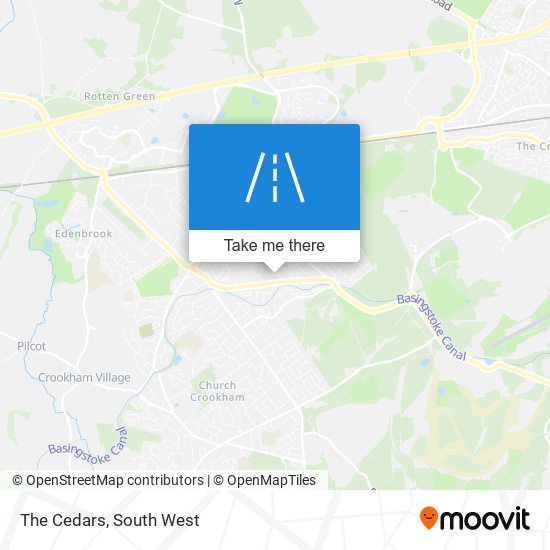 The Cedars map