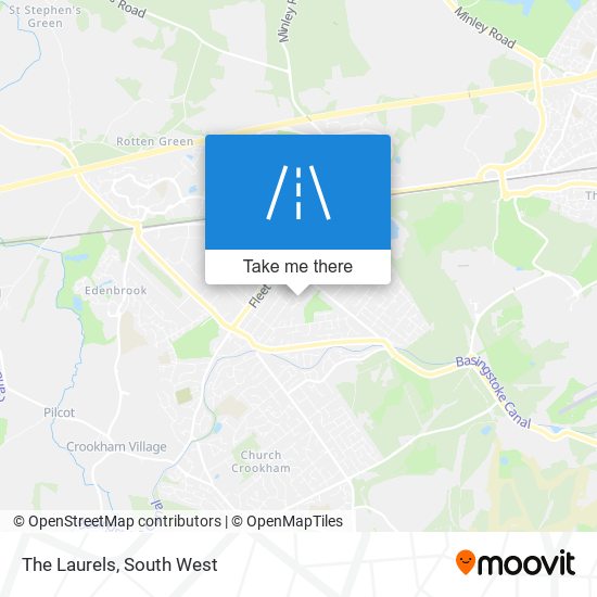 The Laurels map