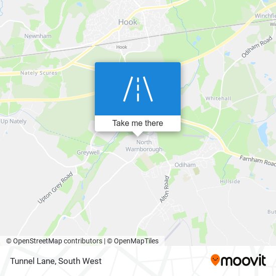 Tunnel Lane map
