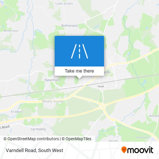 Varndell Road map