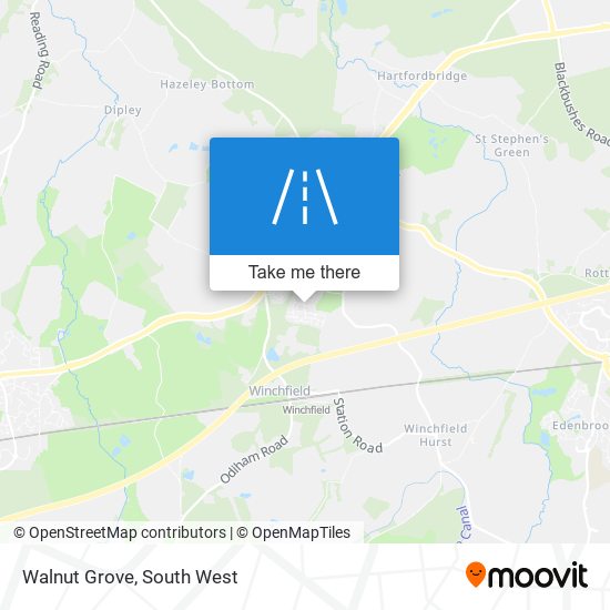 Walnut Grove map