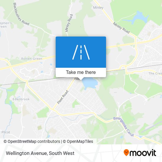 Wellington Avenue map