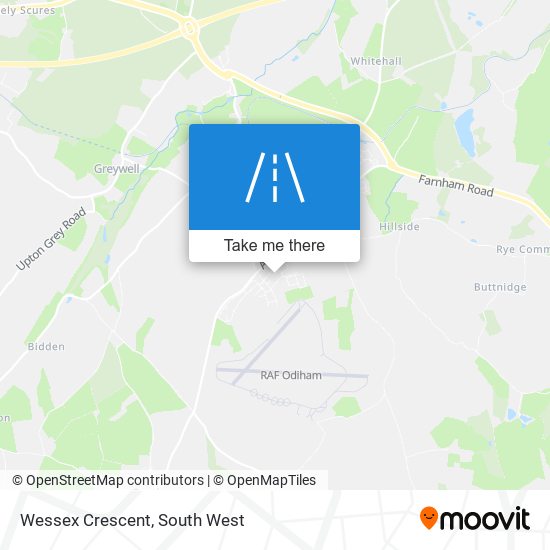 Wessex Crescent map