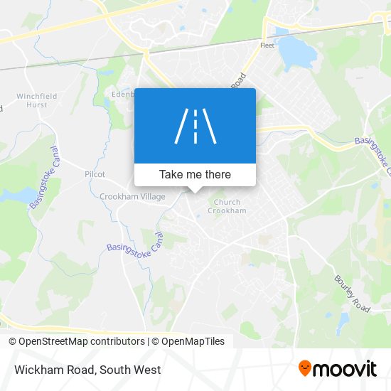 Wickham Road map