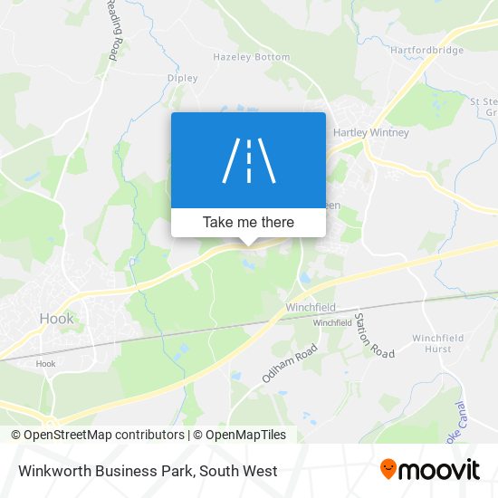 Winkworth Business Park map