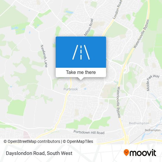 Dayslondon Road map