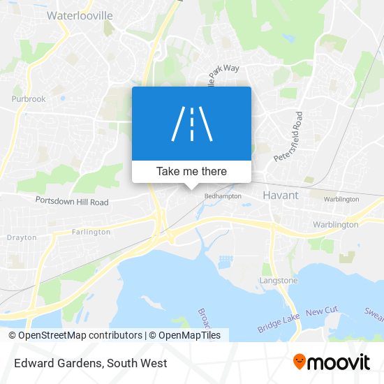 Edward Gardens map