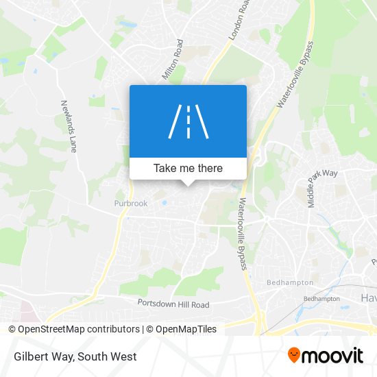 Gilbert Way map