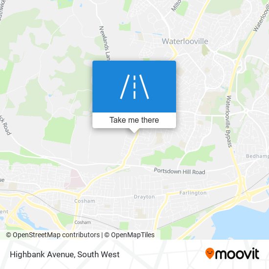 Highbank Avenue map