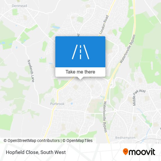Hopfield Close map