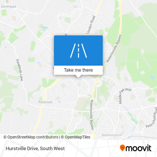 Hurstville Drive map