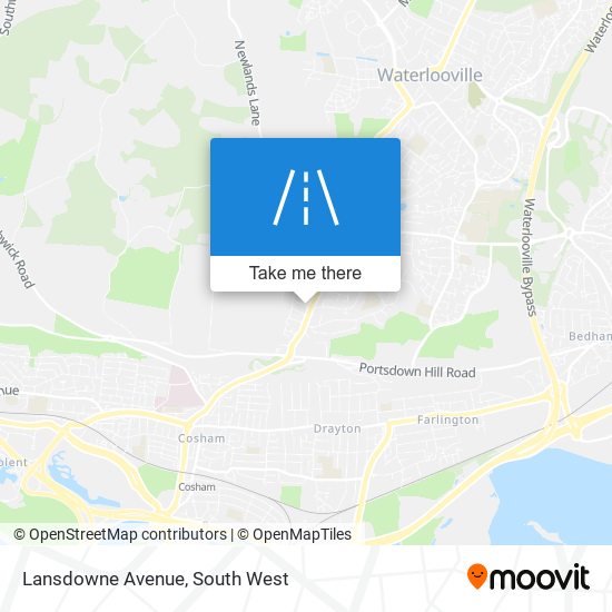 Lansdowne Avenue map