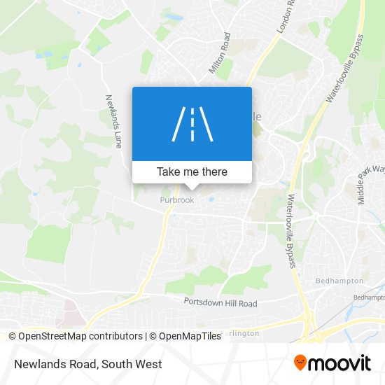 Newlands Road map