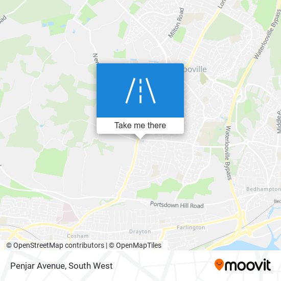 Penjar Avenue map