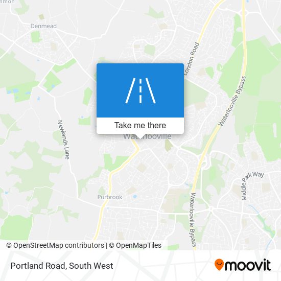 Portland Road map