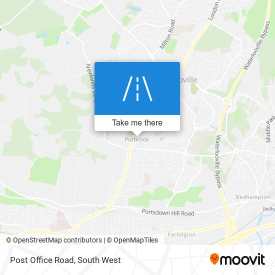 Post Office Road map