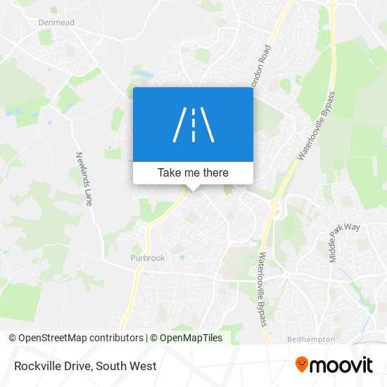 Rockville Drive map
