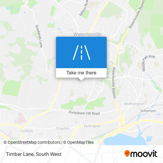 Timber Lane map