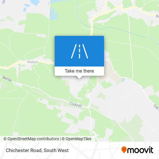 Chichester Road map