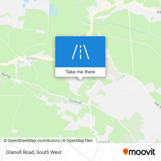 Glanvill Road map