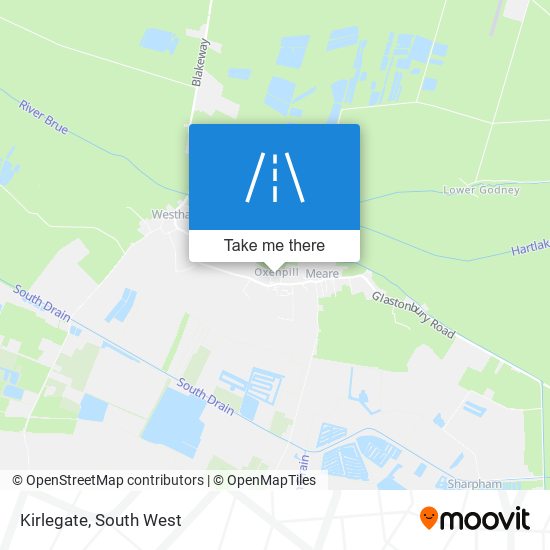 Kirlegate map