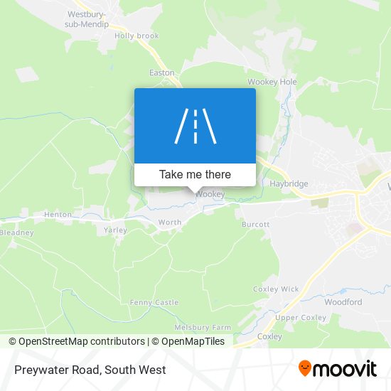 Preywater Road map