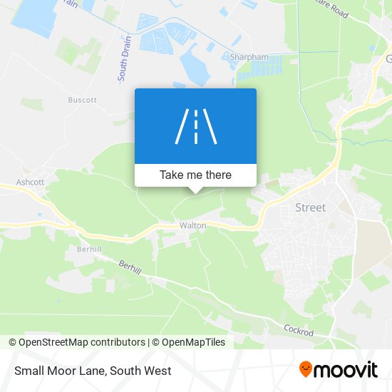 Small Moor Lane map
