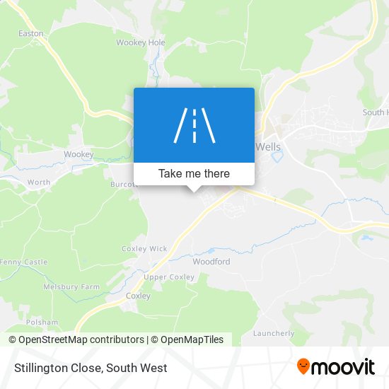 Stillington Close map