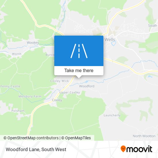 Woodford Lane map