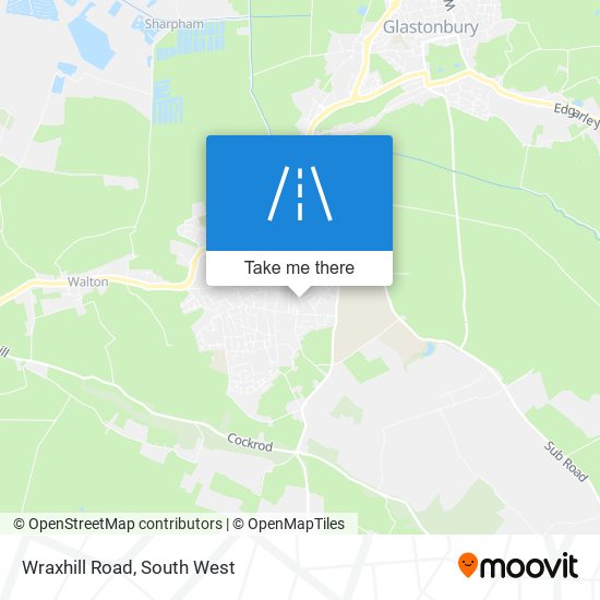 Wraxhill Road map