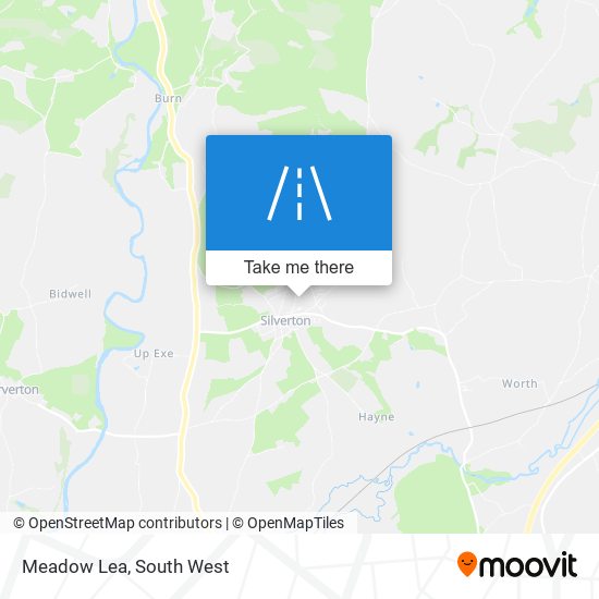 Meadow Lea map