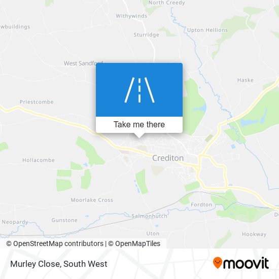 Murley Close map