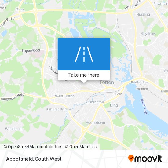 Abbotsfield map
