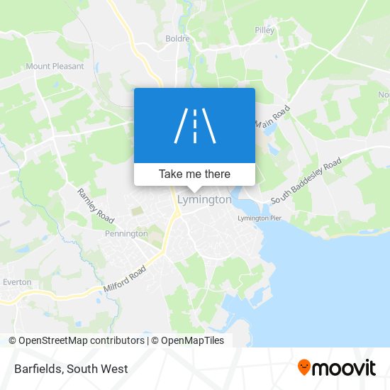 Barfields map