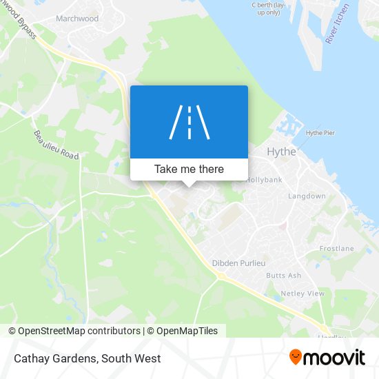 Cathay Gardens map