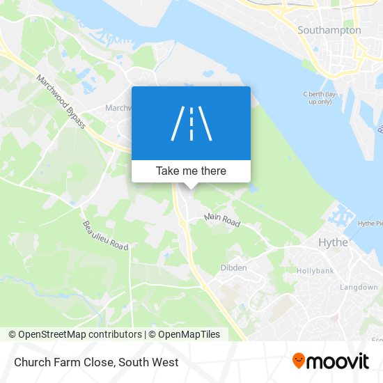 Church Farm Close map