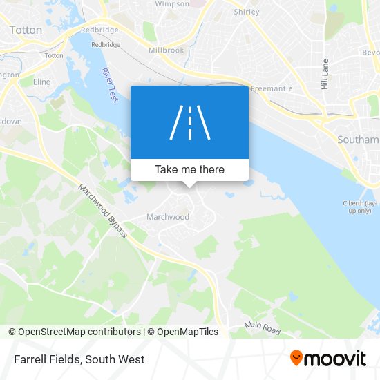 Farrell Fields map