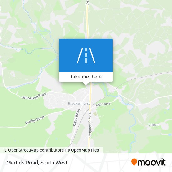 Martin's Road map