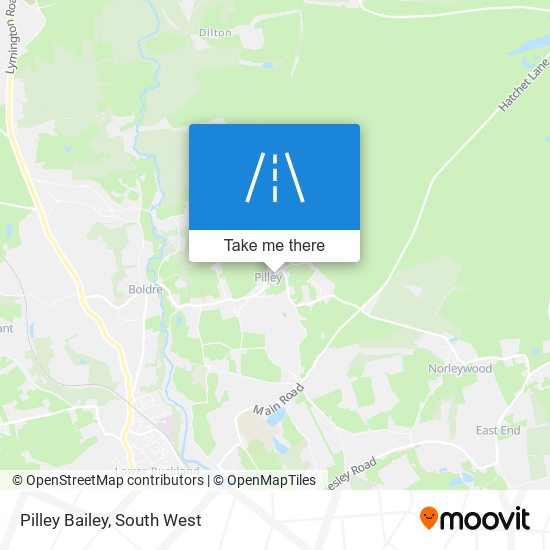 Pilley Bailey map