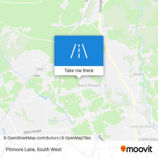 Pitmore Lane map