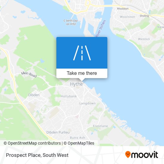 Prospect Place map
